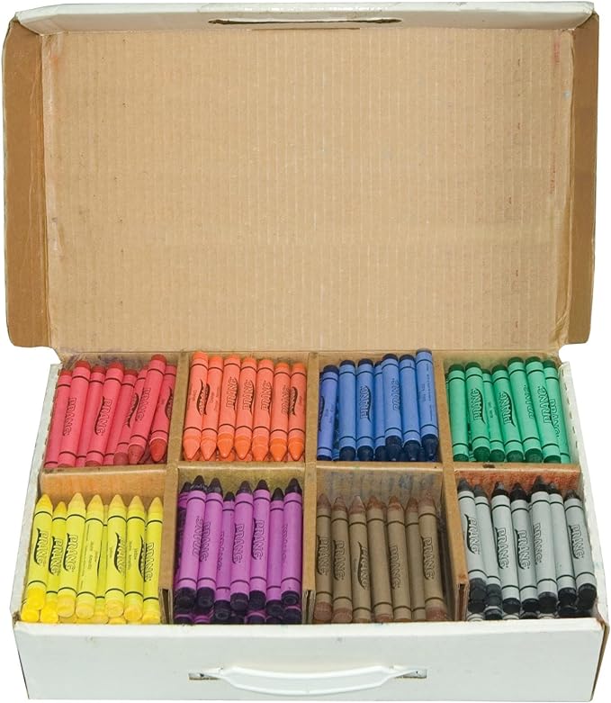 Classpack Thick Crayons - Prang - 400 pc 8 Colors
