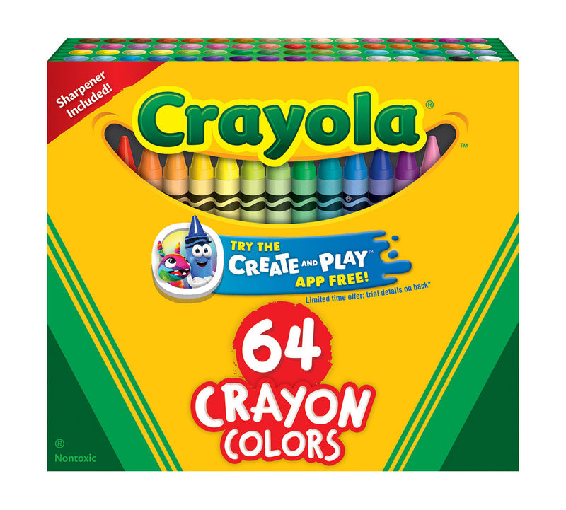 Crayola Crayons - 64 pc