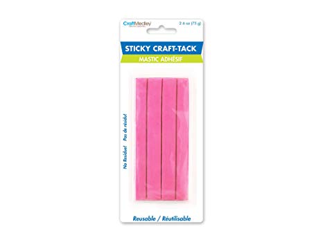 Sticky Tack Reusable Craft Medley Adhesive - 75g