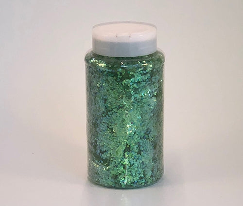 Glitter Flakes 454g - Green