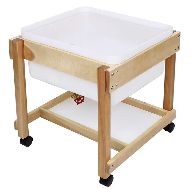 Small Sand & Water Table With Hardwood Frame