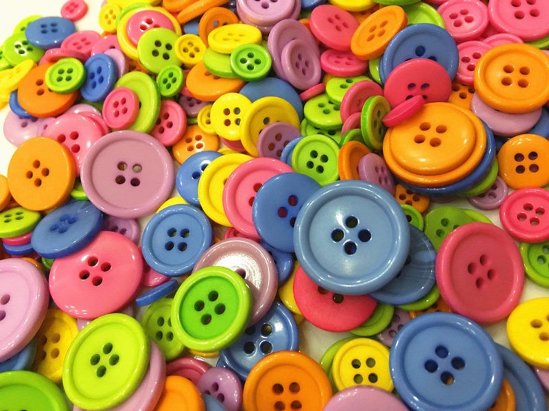 Buttons 500 pc - 12,15,20mm