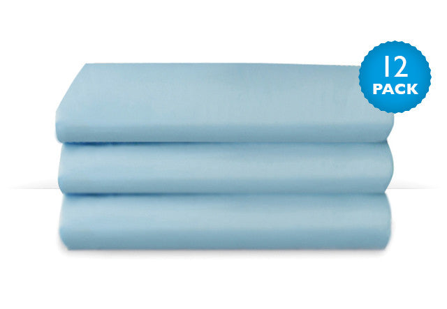 Cozyfit Cot Sheets Standard, Blue, Set Of 12