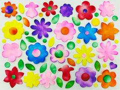 Blots of Flowers - 310 pc