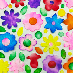 Blots of Flowers - 310 pc