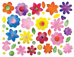 Blots of Flowers - 310 pc