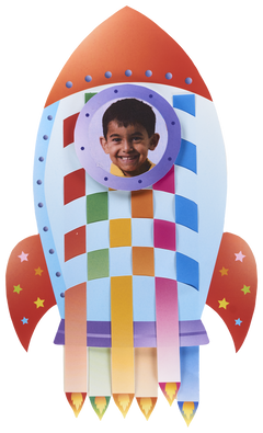 Rocket Ship Weaving Mats - 32 pc