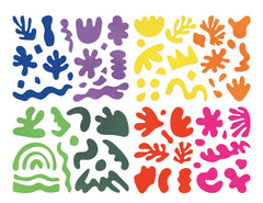 Matisse Collage Shapes - 148 pc
