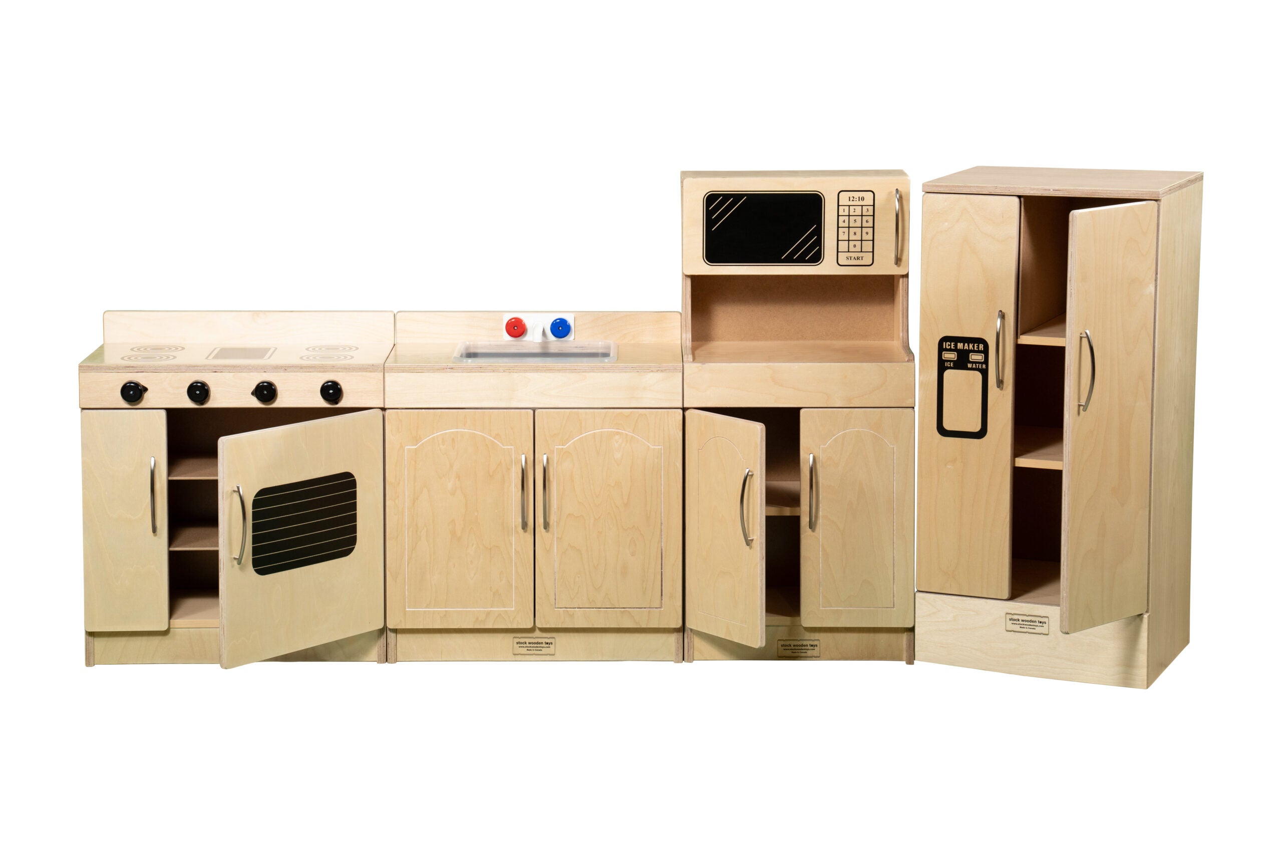 Curiosity Kitchen Set Classic Kitchen Set - Baltic Birch - Set Of 4 – Educational Toy Outlet