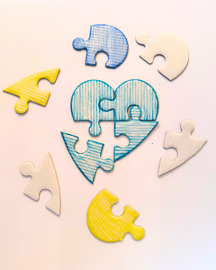 Love You To Pieces Heart Puzzles - 24 pc