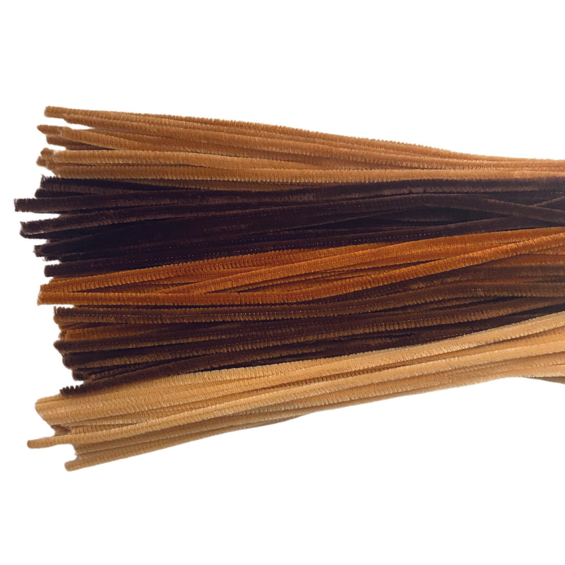 Multicultural Pipe Cleaners Assorted Colors - 6mm X 12