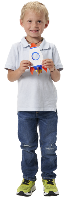 Rocket Ship Picture Frames - 24 pc