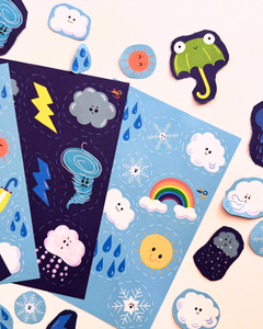 Learn About Weather Craft Paper - 80 pc