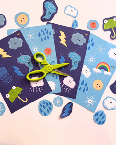 Learn About Weather Craft Paper - 80 pc