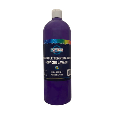 1L Washable Liquid Tempera Paint - Purple