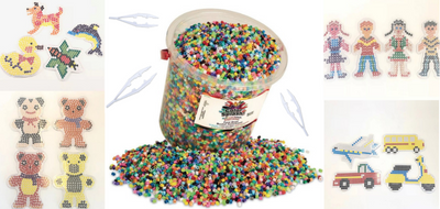 Classpack Hama Beads Tub & Shapes - 12,000 pc