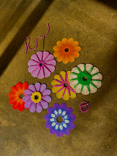 Take-Home Weaving Flowers - 12 pc