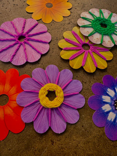 Take-Home Weaving Flowers - 12 pc