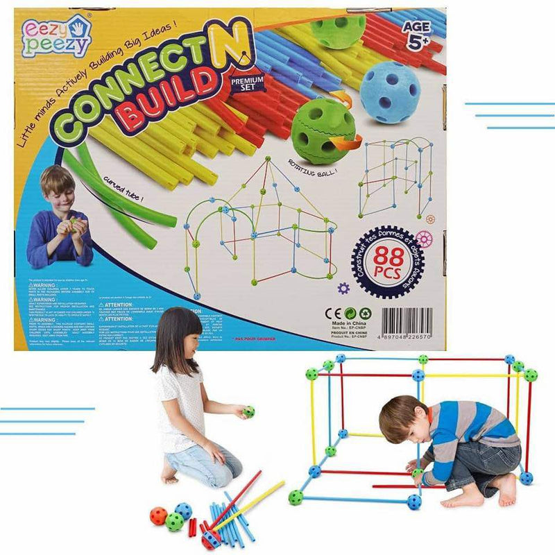 Eezy Peezy Connect N Build Set - 88 pc