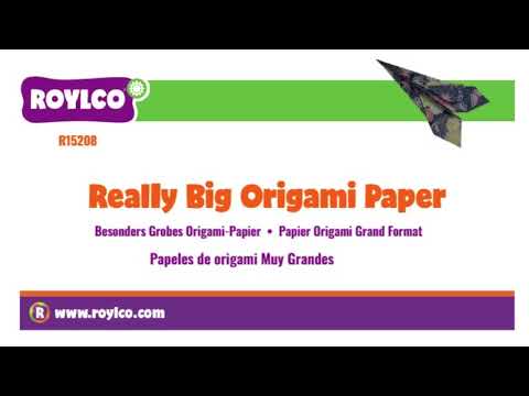 Really Big Origami Paper - 30 pc