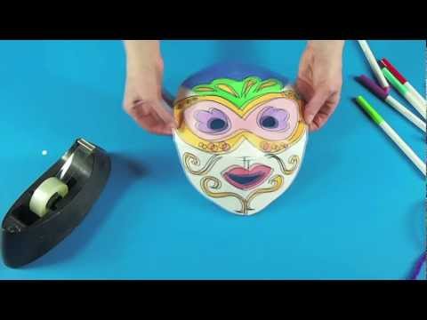Fold-Up Fun Masks - 40 pc