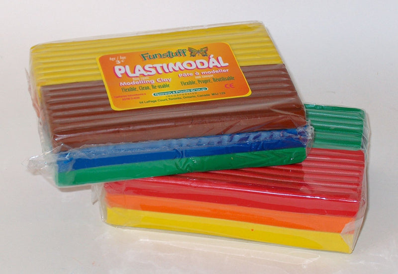Modeling Clay 500G - Assorted Primary Colors