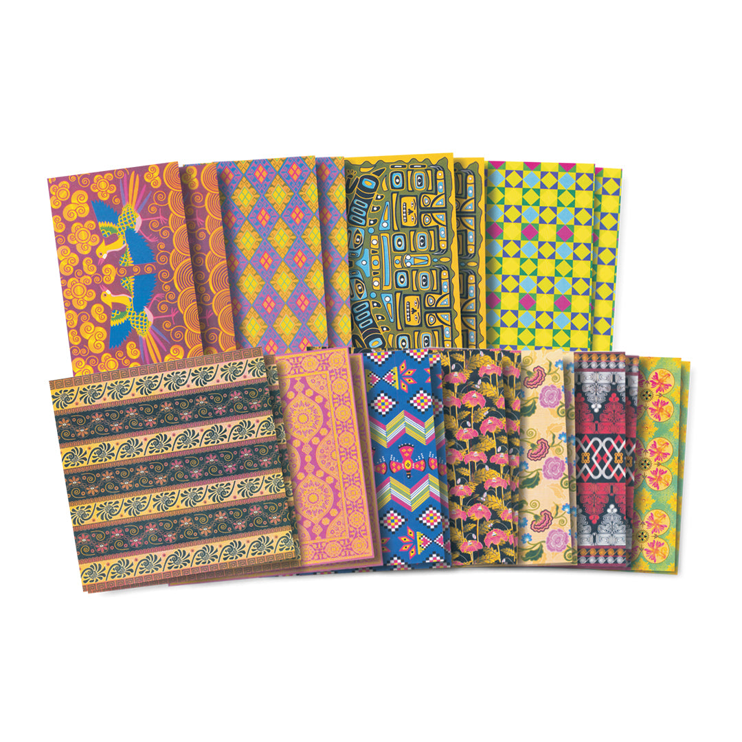 Global Village Craft Papers - 48 pc