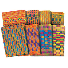 African Textile Crafts Papers - 32 pc