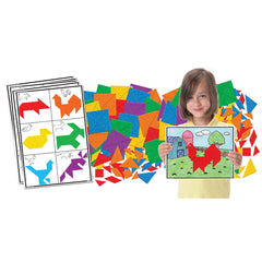 Tangram Puzzle Art Mosaics - 700 pc