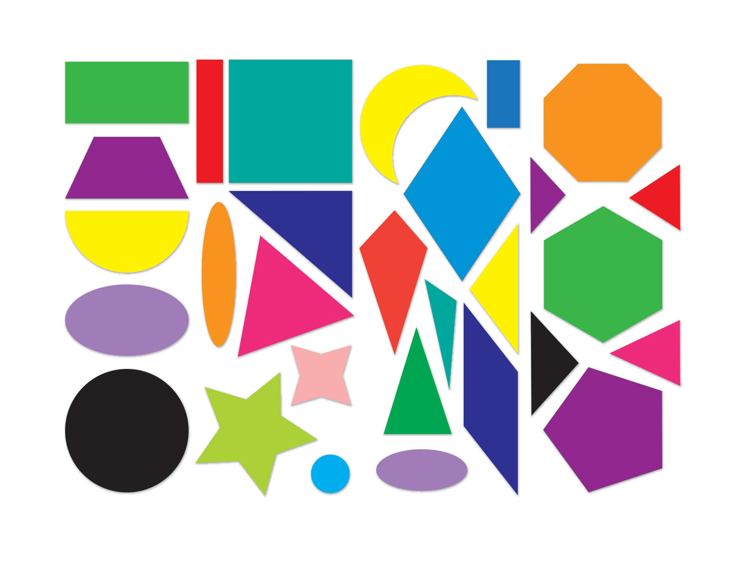 Geopoint Shapes Geo Shapes 800 Pieces – Educational Toy Outlet