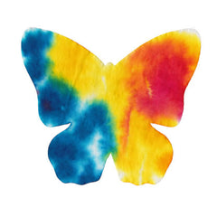 Color Diffusing Paper Butterflies - 48 pc
