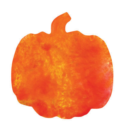 Color Diffusing Paper Pumpkins - 50 pc