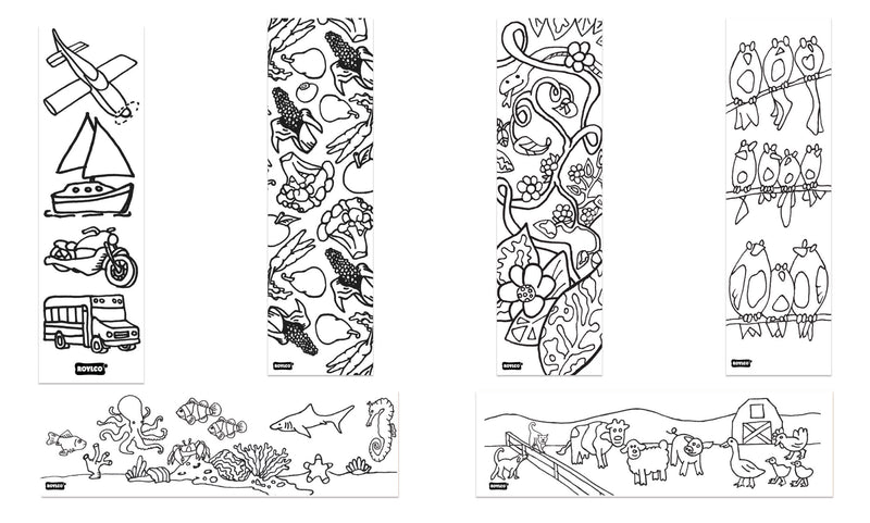 Color-In Bookmarks - 96 pc