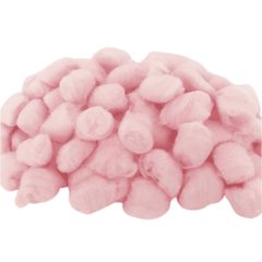 Cotton Balls Pink - 125 pc