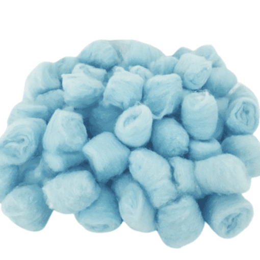 Cotton Balls Blue - 125 pc