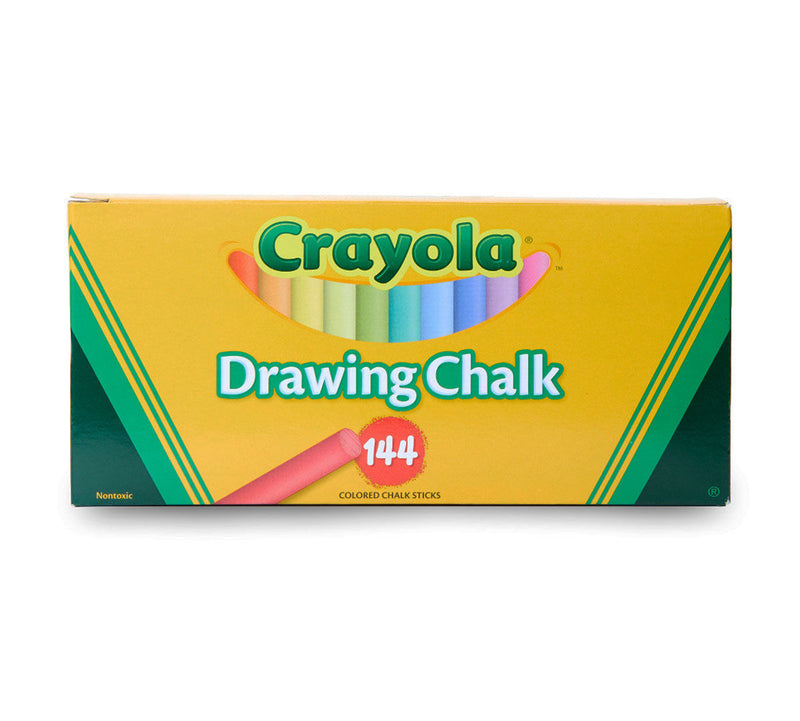 Classpack Dustless Chalk Colored - 144 pc