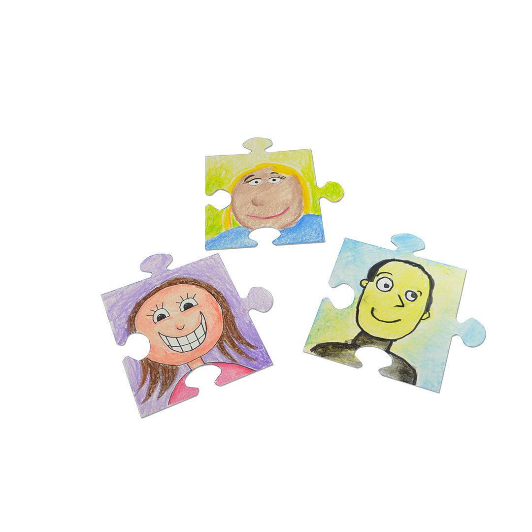 We All Fit Together Puzzle Pieces - 100 pc
