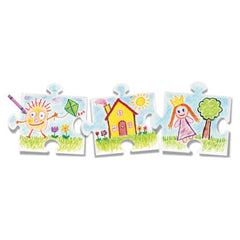 We All Fit Together Puzzle Pieces - 100 pc