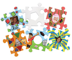 Picture Frame Puzzle Pieces - 24 pc