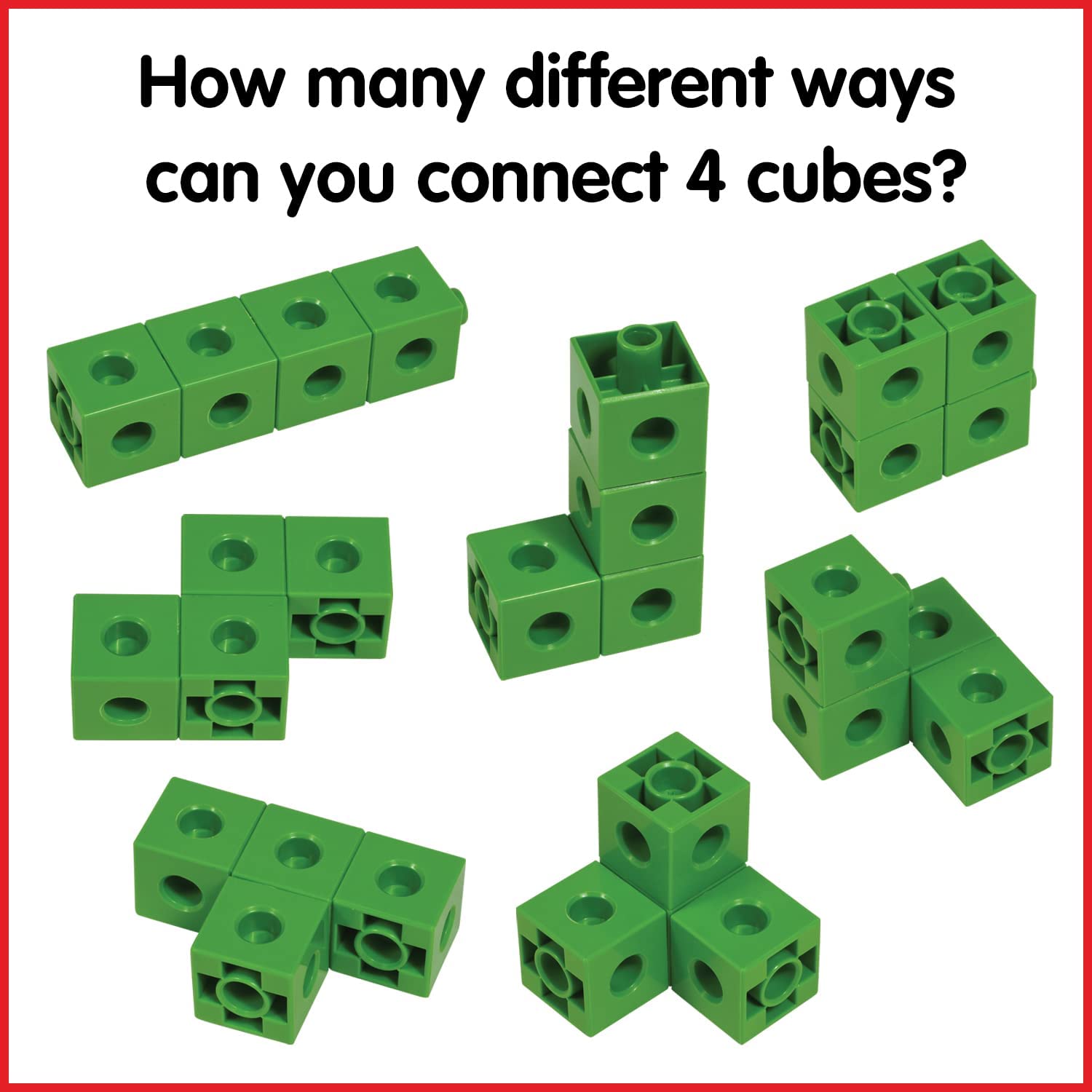 Manipulatives Math Snap Cubes - 140 pc – Educational Toy Outlet
