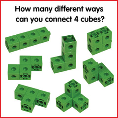 Manipulatives Math Snap Cubes - 140 pc