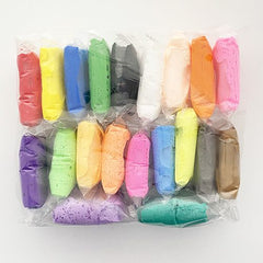 Air Dry Foam Clay Classpack - Assorted Colors - 20 pc
