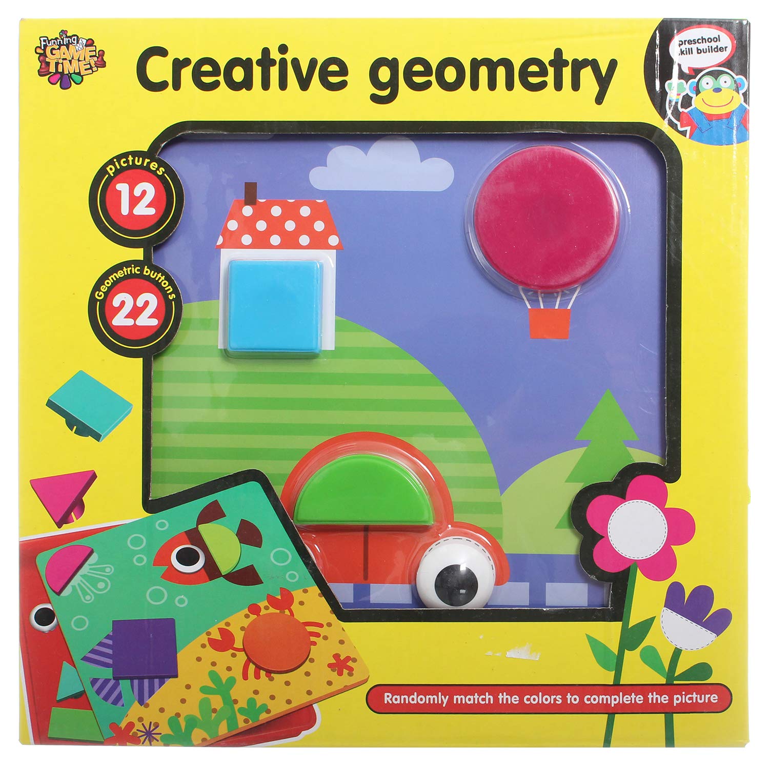 Creative Geometry - 12 Pictures, 22 Buttons – Educational Toy Outlet