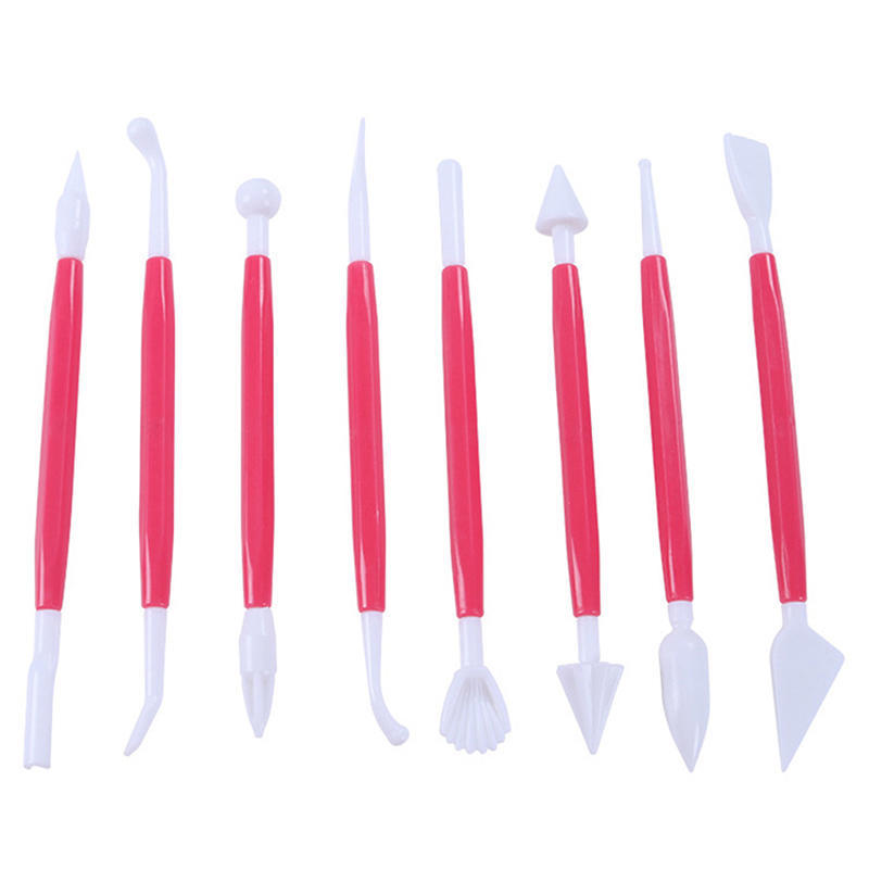 Clay Tools 8 pc - Red