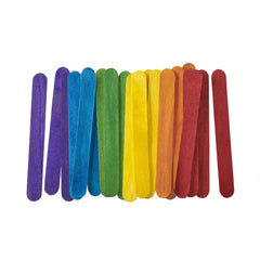 Popsicle Sticks Color - 100 pc
