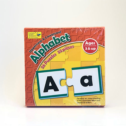 Learning Alphabet Upper + Lower - Matching Puzzles 78 pc