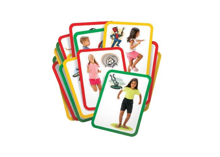 Busy Body Gross Motor Exercise Cards - 16 pc