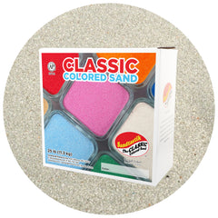 Colored Play Sand 25Lb - Grey