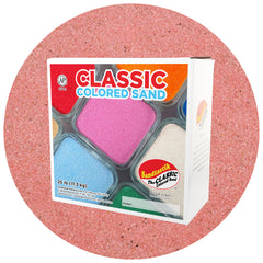 Colored Play Sand 25LB – Rose