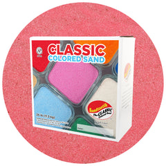 Colored Play Sand 25Lb - Pink
